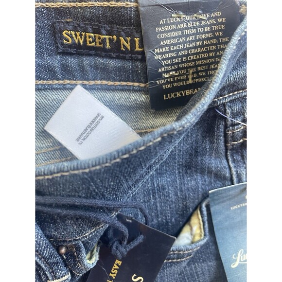 Lucky Brand Women Sweet Boot Jeans Medium Wash Denim Size 4 27 - NWT - Picture 5 of 11